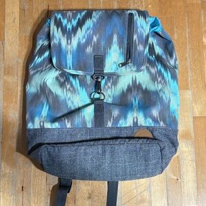 Dakine Blue and Gray Padded Backpack